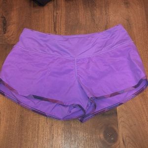 Lululemon speed-up shorts